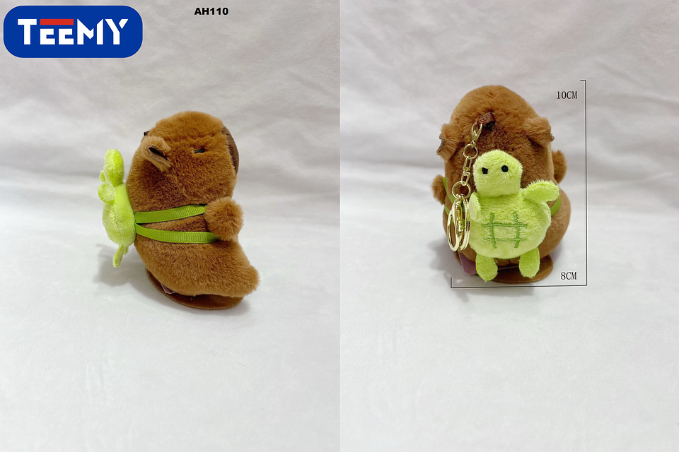 LLAVERO CAPYBARA PAQUETE 12 PIEZAS (AH110) 1