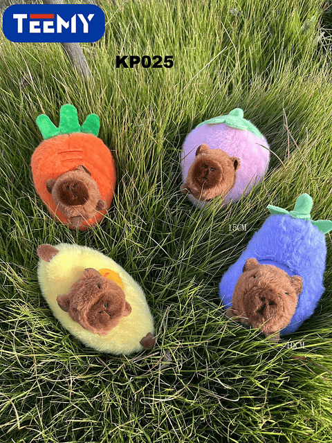 LLAVERO CAPYBARA PAQUETE 12 PIEZAS (KP025)