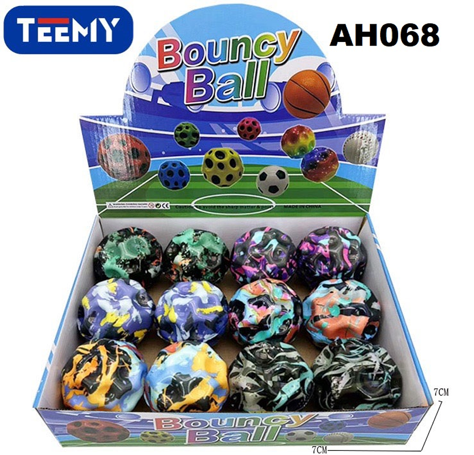 PELOTAS SENSORIALES PAQUETE 12 PIEZAS (AH068) 1