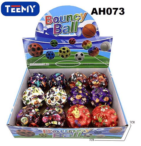 PELOTAS SENSORIALES PAQUETE 12 PIEZAS (AH073)