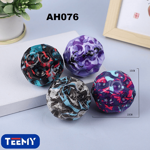 PELOTAS SENSORIALES PAQUETE 12 PIEZAS (AH076)