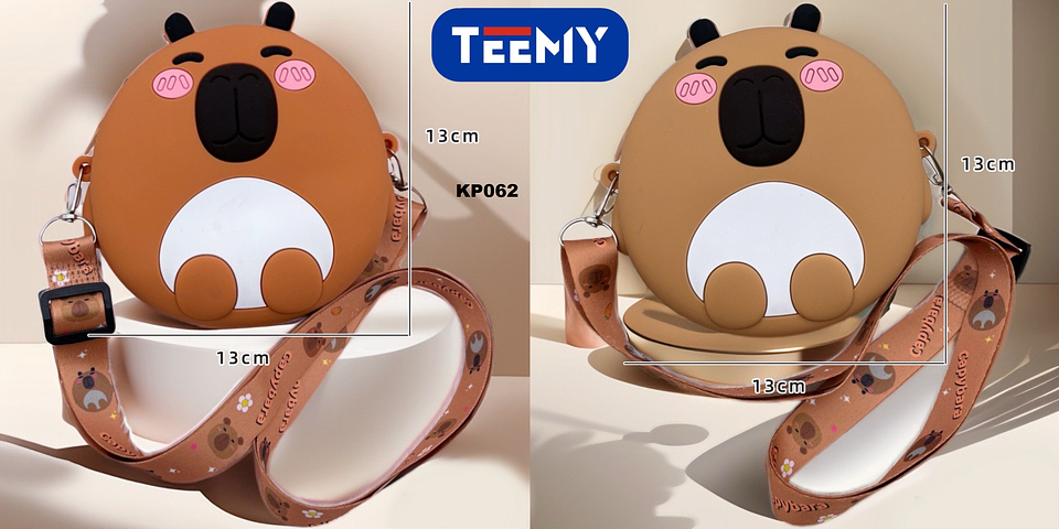 LLAVERO CAPYBARA PAQUETE 12 PIEZAS (KP062) 1