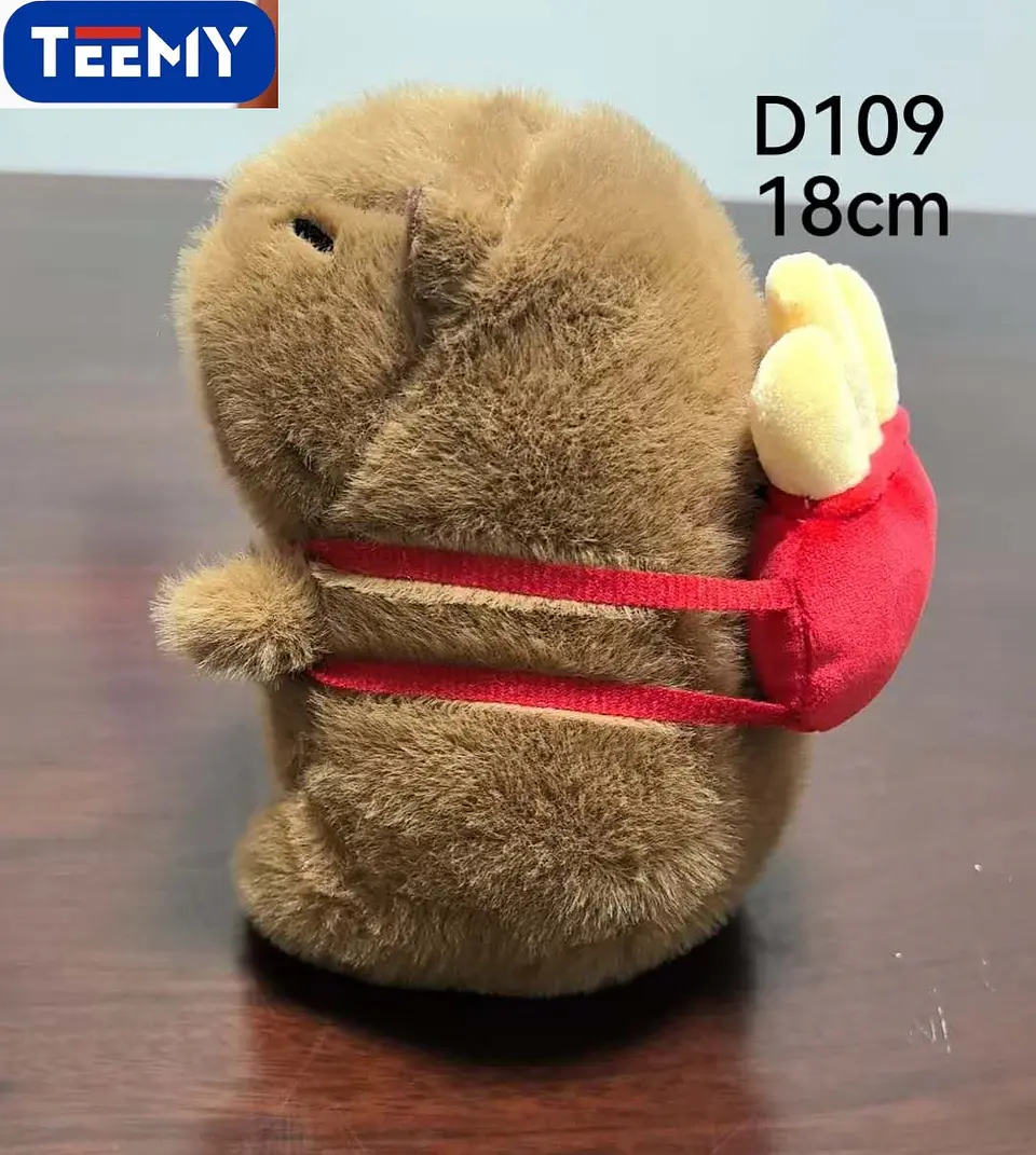 PELUCHE CAPYBARA 18 CM  , 3 DEL MISMO POR MAYOR  (D109) 1