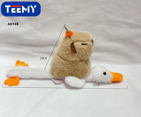 PULSERA CAPYBARA 10 CM PAQUETE 12 PIEZAS  (AH128)