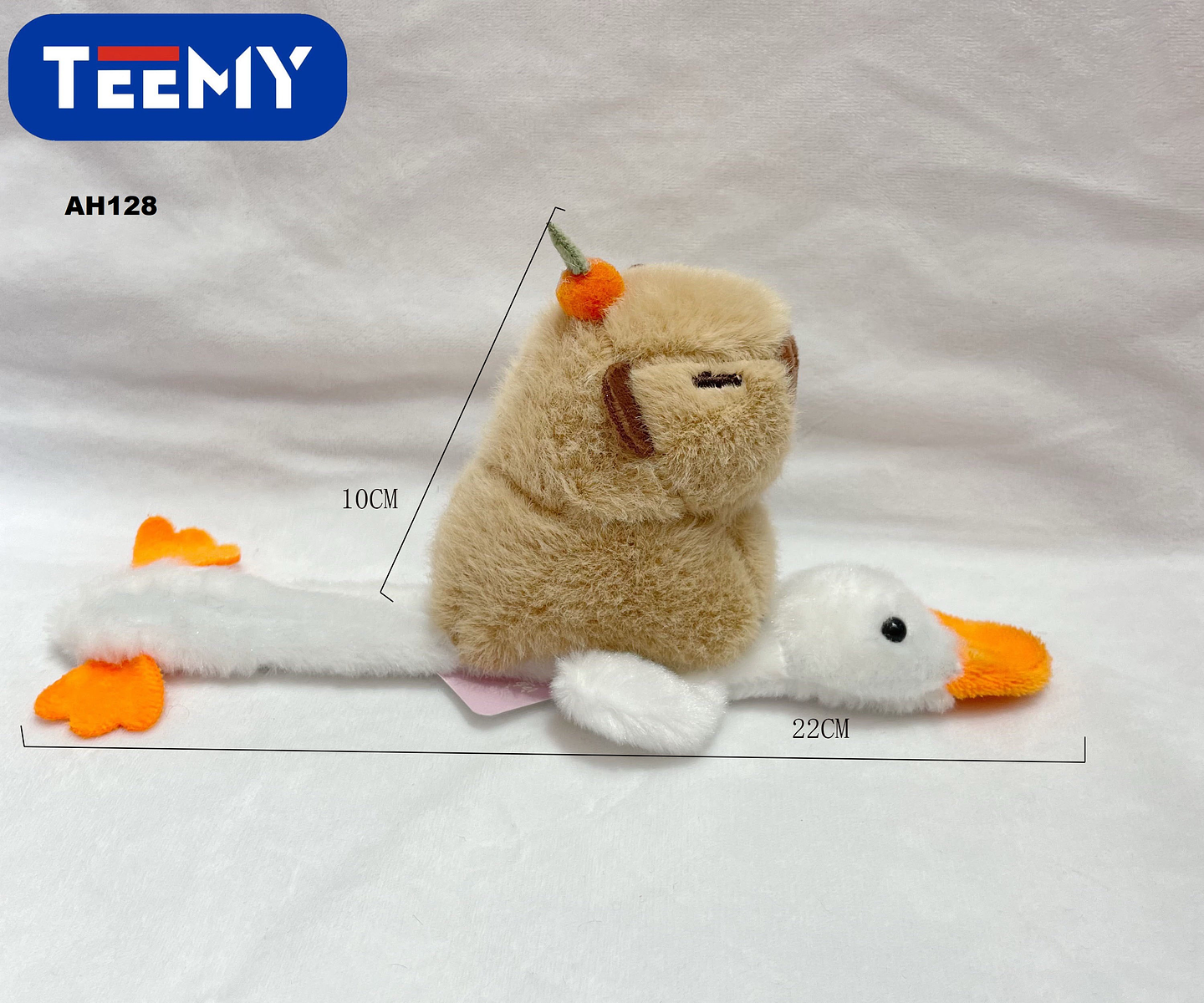 PULSERA CAPYBARA 10 CM PAQUETE 12 PIEZAS  (AH128) 1