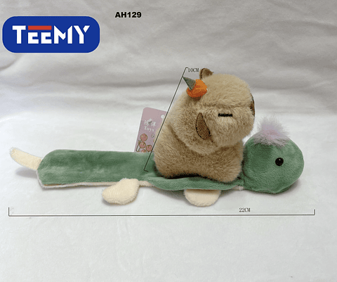 PULSERA CAPYBARA 10 CM PAQUETE 12 PIEZAS (AH129)