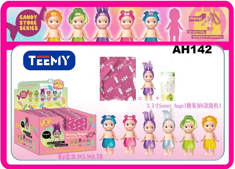 JUGUETE SONNY ANGEL PAQUETE 30 PIEZAS (AH142)