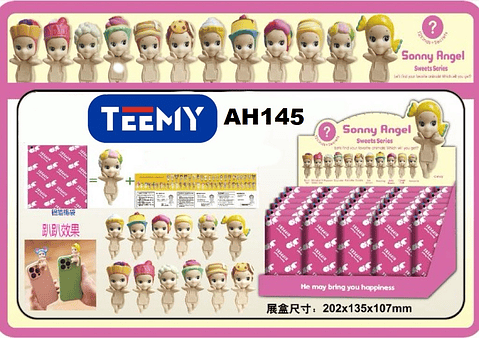 JUGUETE SONNY ANGEL CELULAR PAQUETE 30 PIEZAS (AH145)