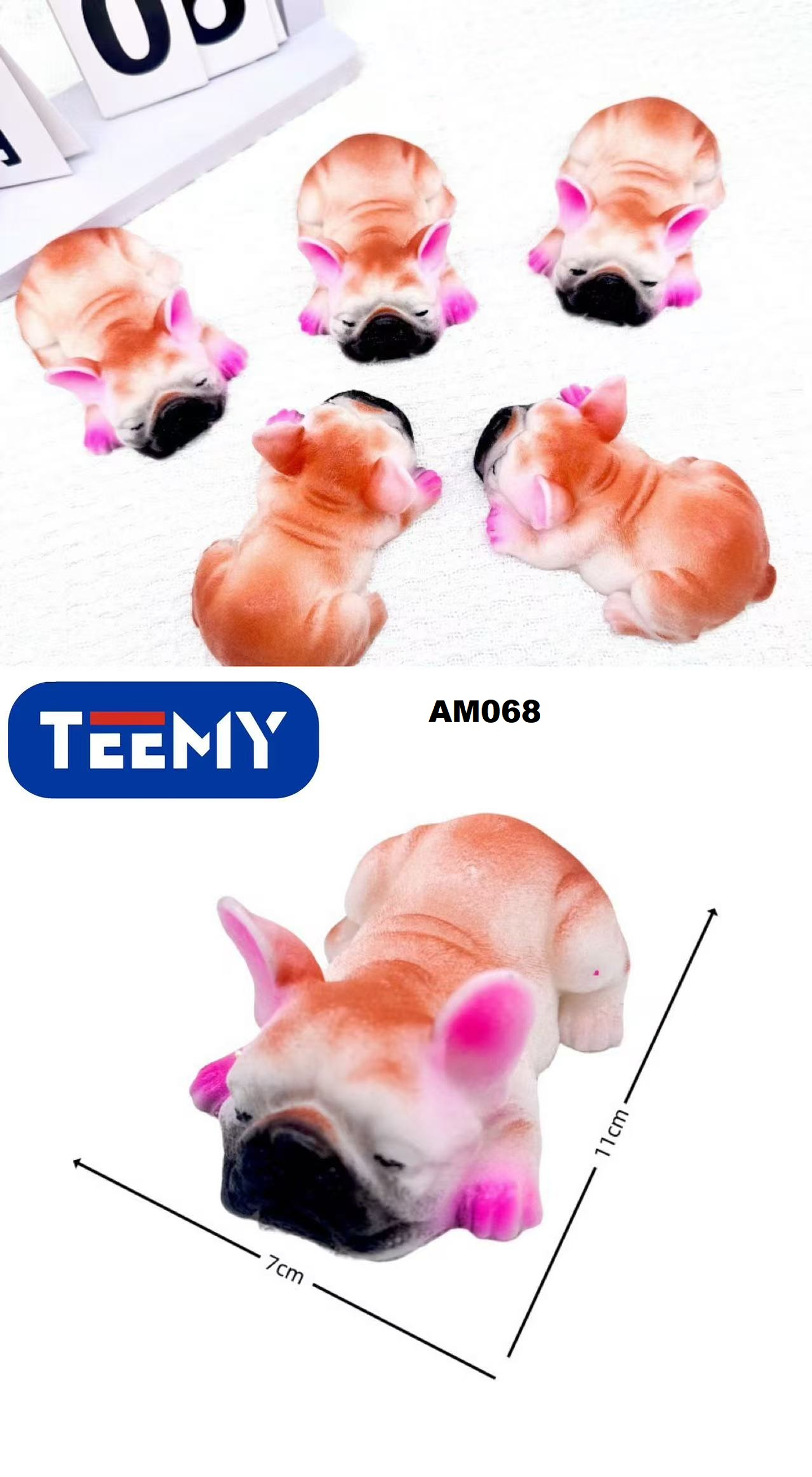 SQUISHY PERRO PAQUETE 16 PIEZAS  (AM068) 1