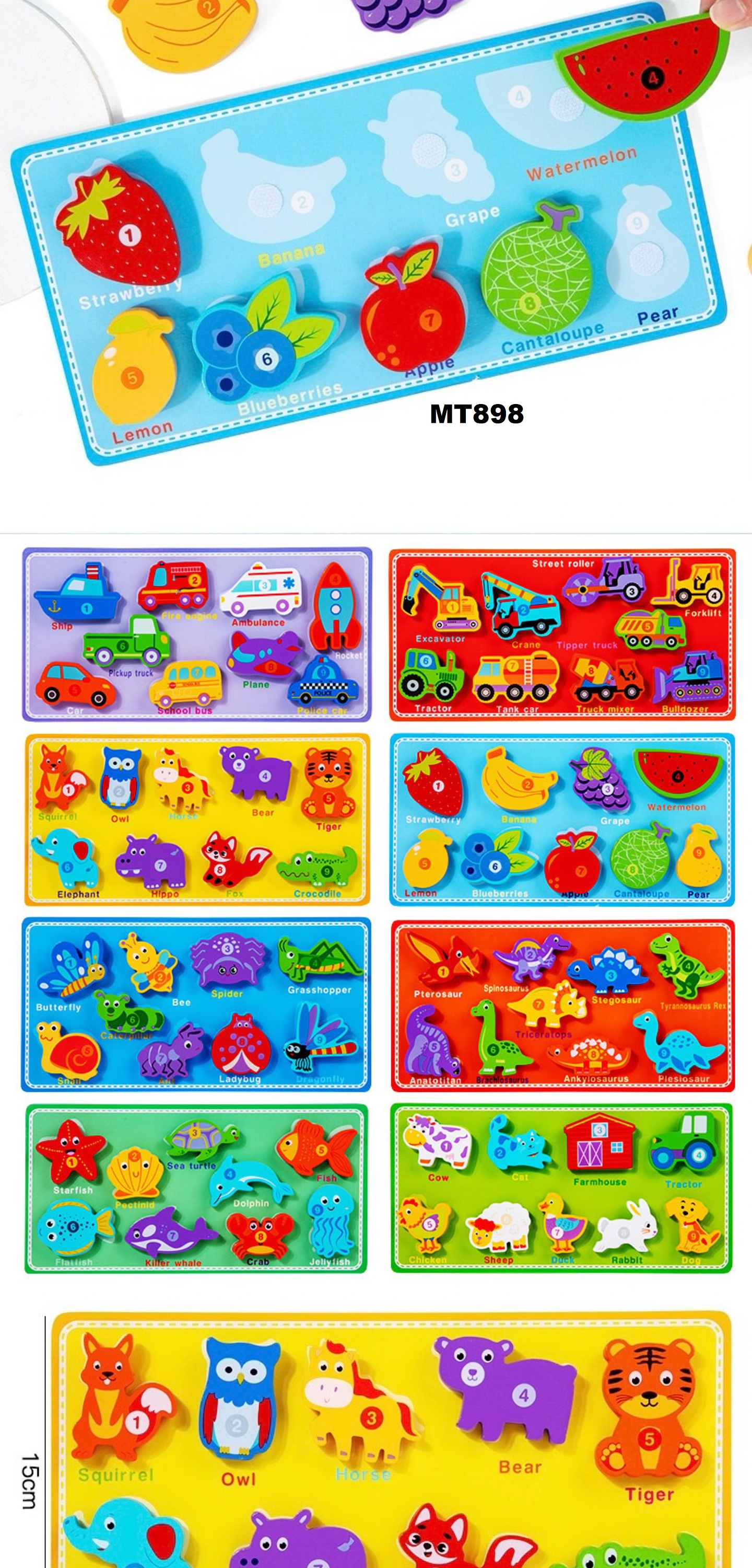 JUEGO DIDACTICO DE FIGURAS PAQUETE 10 PIEZAS (MT898) 1