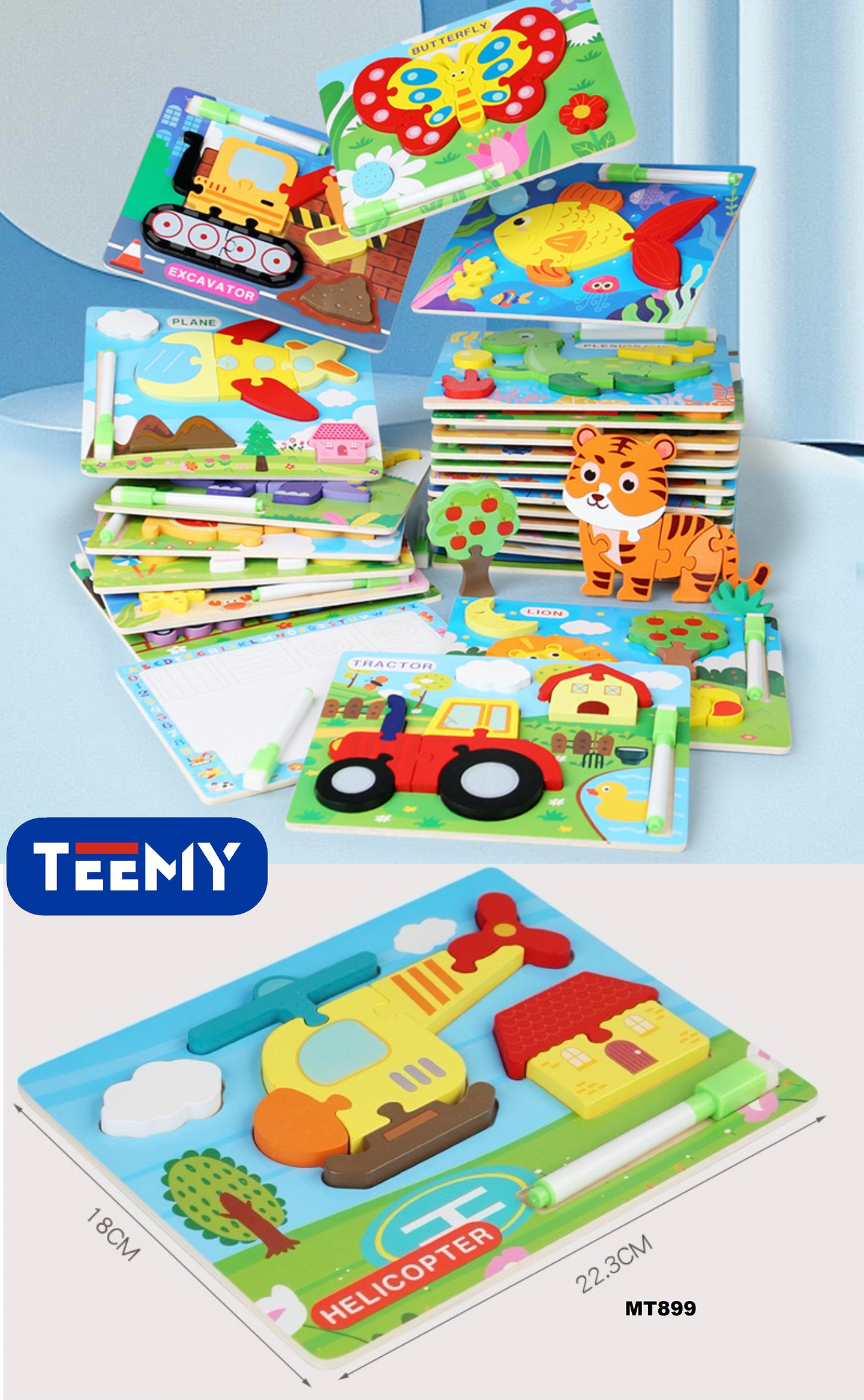 JUEGO DIDACTICO FIGURAS, PRECIO PUBLICADO ES AL POR MAYOR Y DEBEN SER 3 UNIDADES DEL MISMO  (MT899) 1