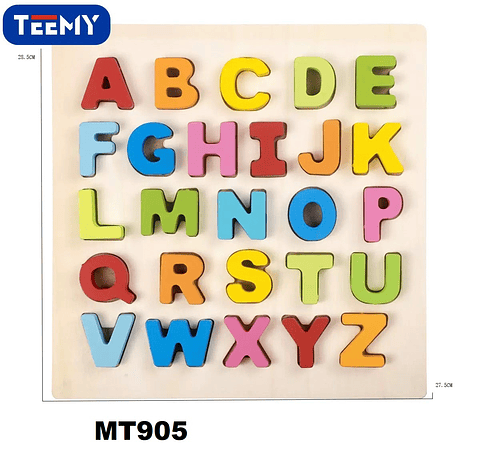 JUEGO DIDACTICO LETRAS, 3 DEL MISMO POR MAYOR  (MT905)