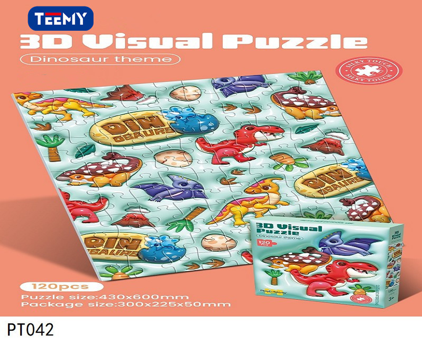 PUZZLE  INFANTIL 3D 120 PIEZAS, PRECIO PUBLICADO ES AL POR MAYOR Y DEBEN SER 3 UNIDADES DEL MISMO  (PT042) 1