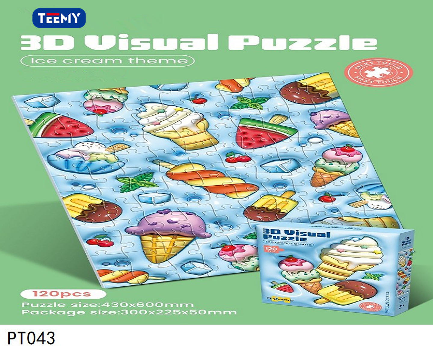 PUZZLE INFANTIL 3D 120 PIEZAS, PRECIO PUBLICADO ES AL POR MAYOR Y DEBEN SER 3 UNIDADES DEL MISMO  (PT043) 1