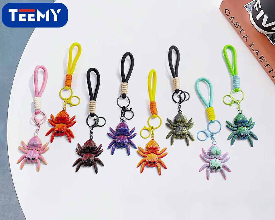 LLAVERO 3D ARAÑA PAQUETE 12 PIEZAS (3D001) 1