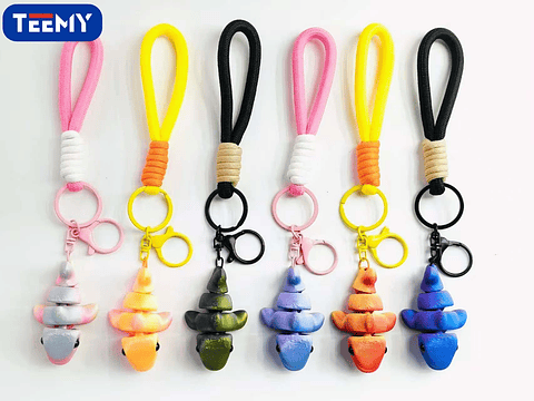 LLAVERO 3D PAQUETE 12 PIEZAS (3D004)