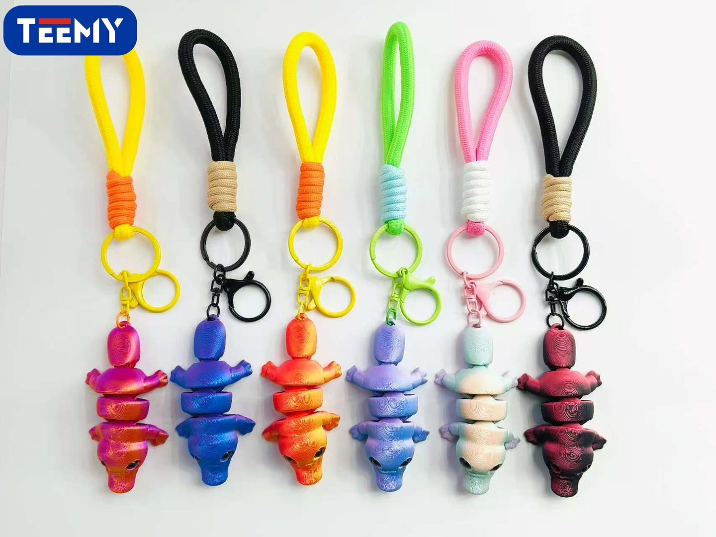 LLAVERO 3D PAQUETE 12 PIEZAS (3D006) 1