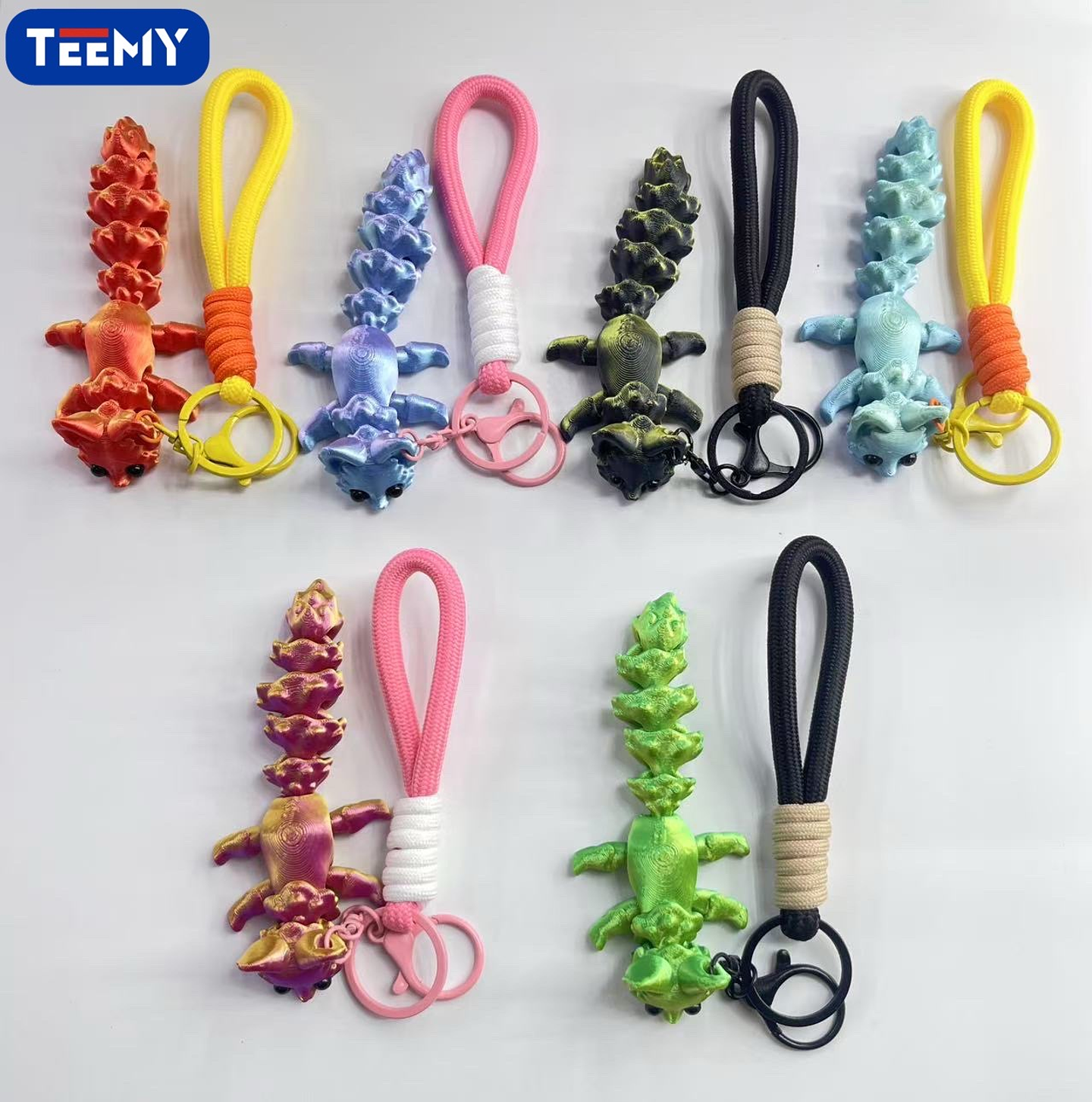 LLAVERO 3D GATO PAQUETE 12 PIEZAS (3D014) 1