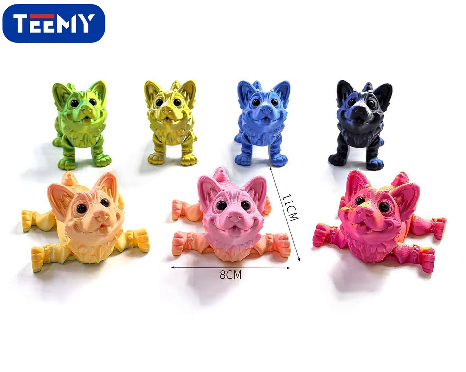 FIGURA 3D SENSORIALES PERRO, PRECIO PUBLICADO ES AL POR MAYOR Y DEBEN SER 3 UNIDADES DEL MISMO  (3D022) 1