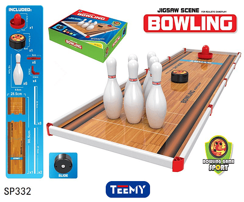 MINI BOWLING  , PRECIO PUBLICADO ES AL POR MAYOR Y DEBEN SER 3 UNIDADES DEL MISMO 