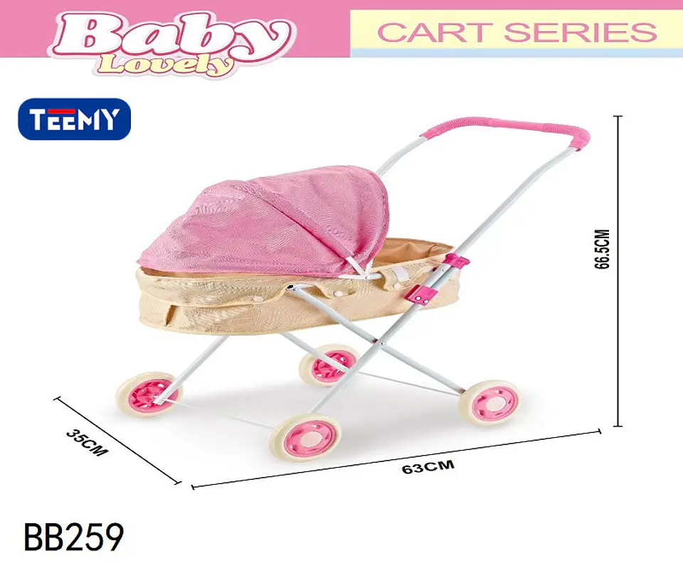 COCHE DE MUÑECA, 3 DEL MISMO POR MAYOR  (BB259) 1