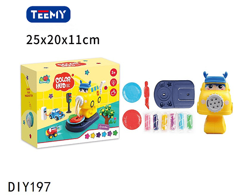 JUEGO PLASTILINA , 3 DEL MISMO POR MAYOR  (DIY197)