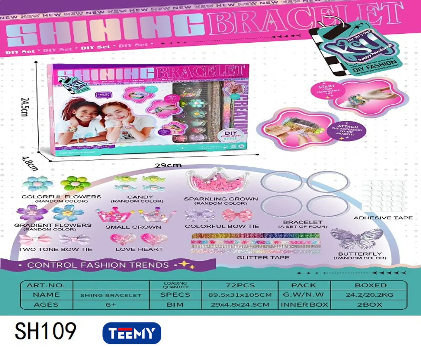 JUEGO BRAZALETES , 3 DEL MISMO POR MAYOR  (SH109) 1