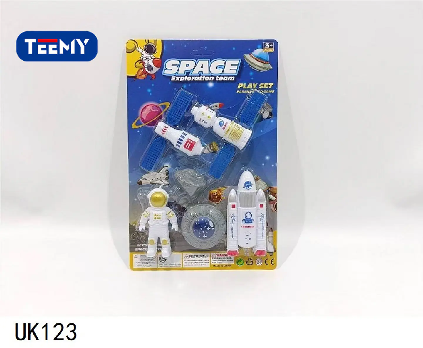 ASTRONAUTA CON ACCESORIOS, 3 DEL MISMO POR MAYOR  (UK123) 1