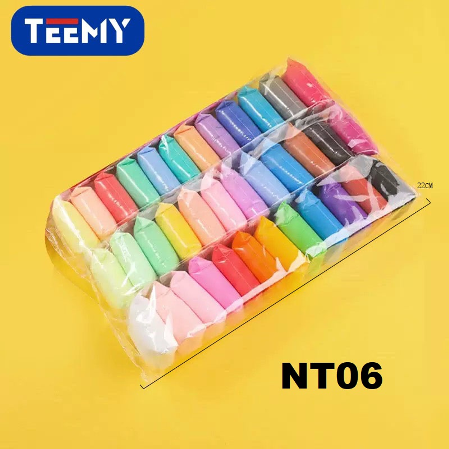 PLASTICILINA PAQUETE 12 PIEZAS (NT06) 1