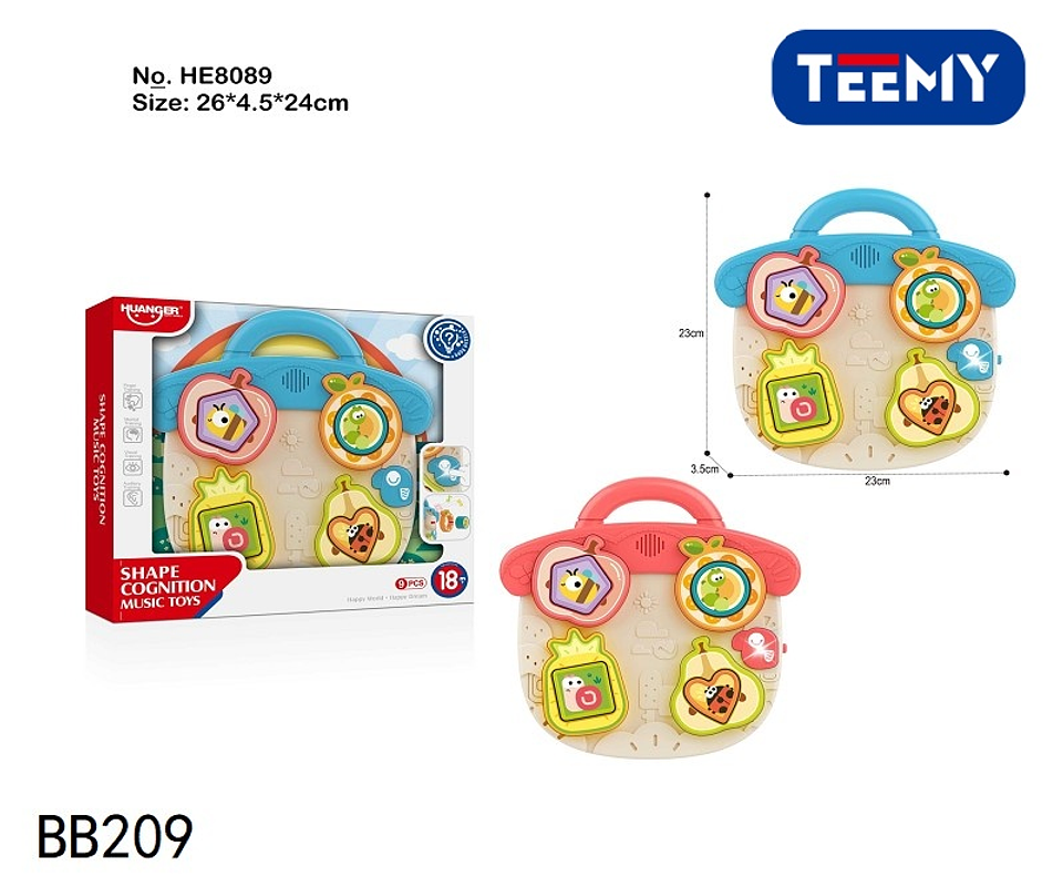 JUGUETE DE FIGURAS CON MUSICA , PRECIO PUBLICADO ES AL POR MAYOR Y DEBEN SER 3 UNIDADES DEL MISMO  (BB209) 1