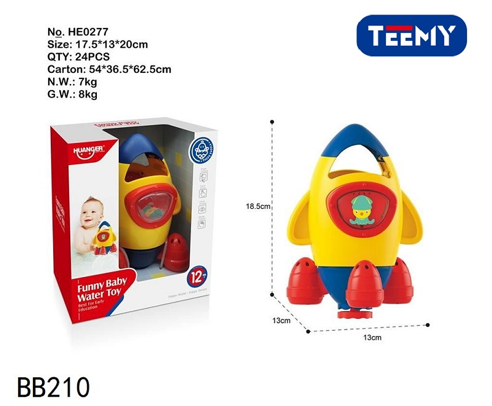 NAVE ESPACIAL LANZA AGUA PRODUCTO PARA LA DUCHA DE LOS NIÑOS, PRECIO PUBLICADO ES AL POR MAYOR Y DEBEN SER 3 UNIDADES DEL MISMO  (BB210) 1