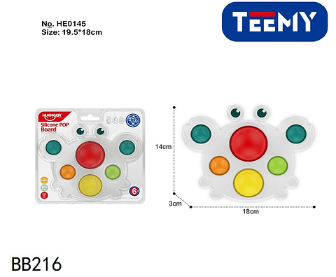 JUGUETE DIDACTICO, PRECIO PUBLICADO ES AL POR MAYOR Y DEBEN SER 3 UNIDADES DEL MISMO  (BB216)