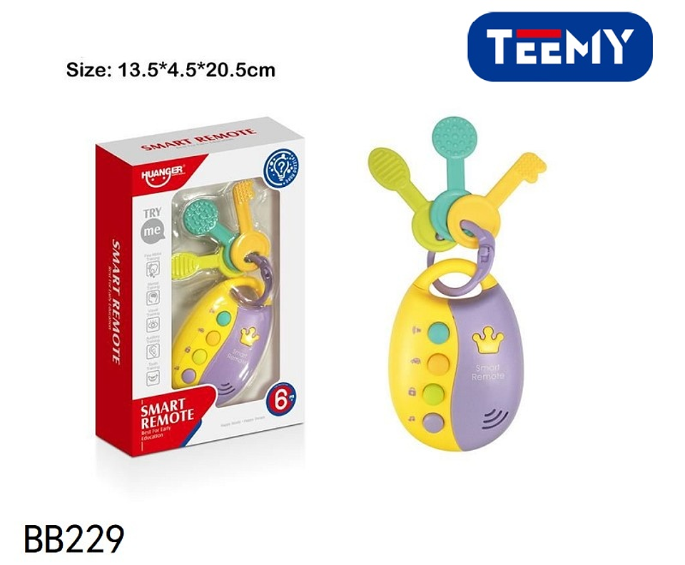 LLAVES CON CONTROL PARA BEBES, PRECIO PUBLICADO ES AL POR MAYOR Y DEBEN SER 3 UNIDADES DEL MISMO  (BB229) 1