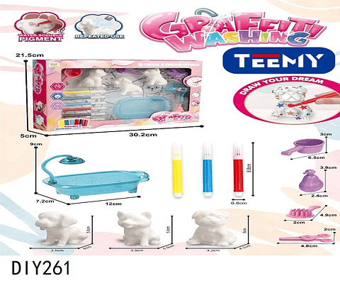 JUEGO DE PINTURA, PRECIO PUBLICADO ES AL POR MAYOR Y DEBEN SER 3 UNIDADES DEL MISMO  (DIY261)