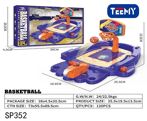 MINI BASQUET , PRECIO PUBLICADO ES AL POR MAYOR Y DEBEN SER 3 UNIDADES DEL MISMO 