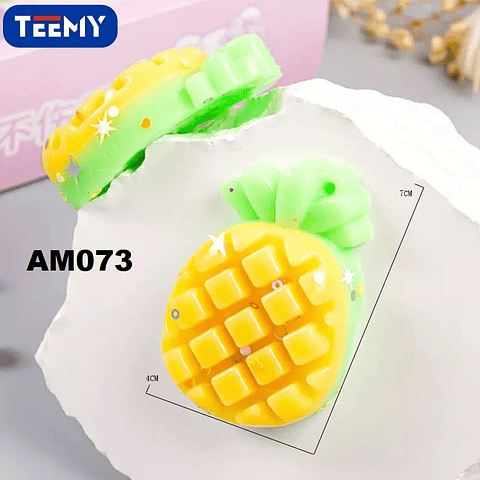 SQUISHY PIÑA PAQUETE 12 PIEZAS (AM073)