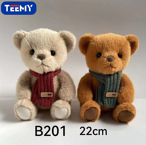 PELUCHE OSO 22 CM  , 3 DEL MISMO POR MAYOR  (B201)