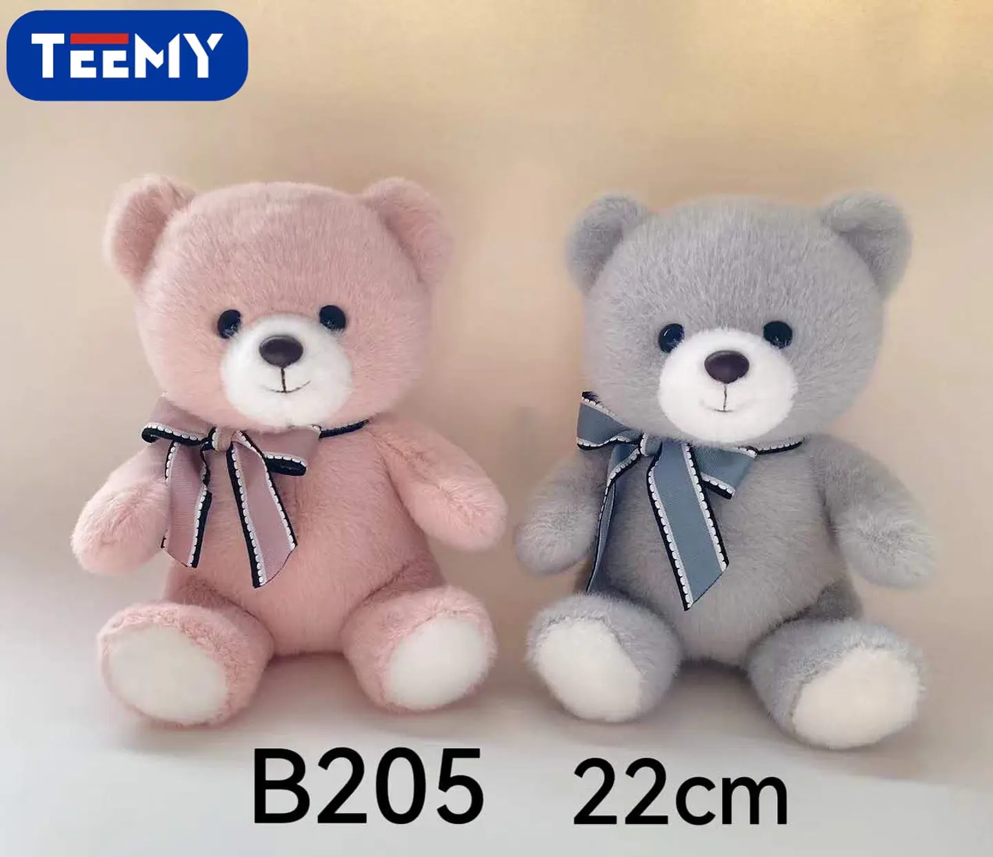 PELUCHE OSO 22 CM  , 3 DEL MISMO POR MAYOR  (B205) 1