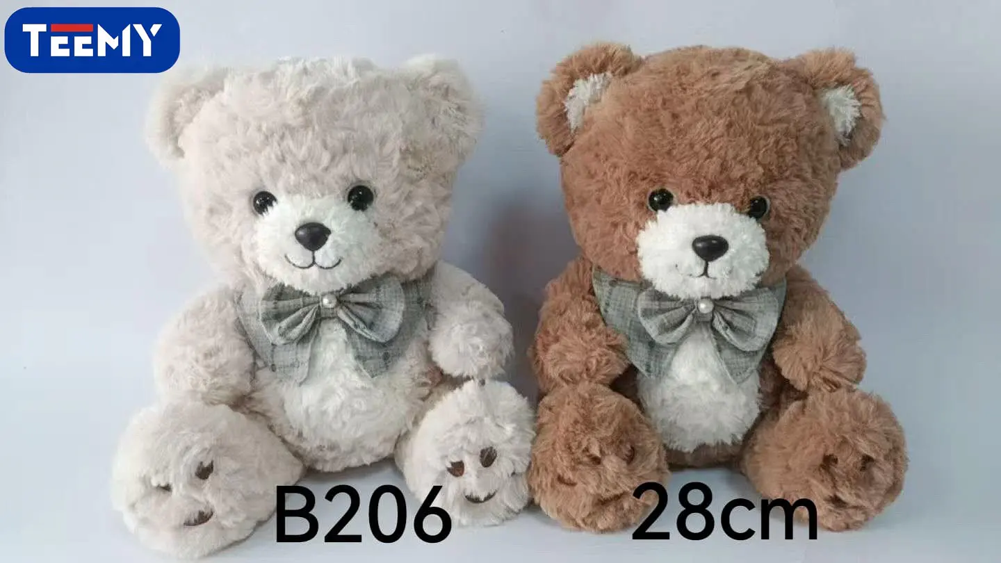PELUCHE OSO 28 CM, 3 DEL MISMO POR MAYOR  (B206) 1