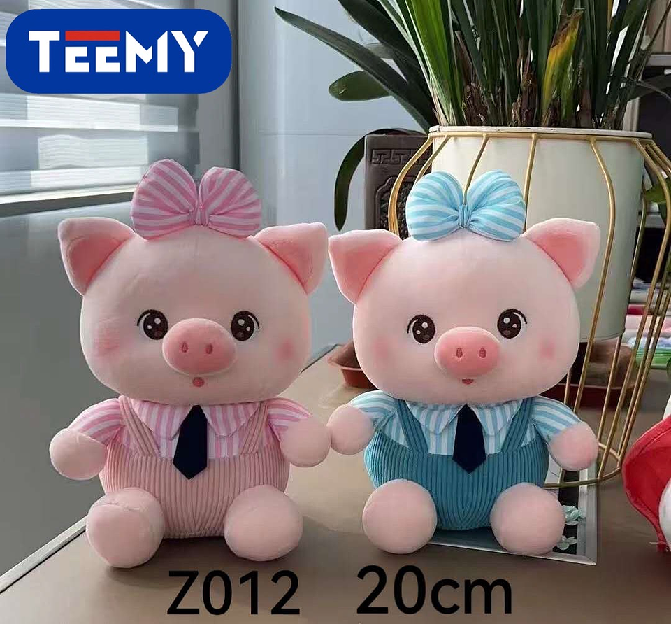 PELUCHE CHANCHO 20 CM , PRECIO PUBLICADO ES AL POR MAYOR Y DEBEN SER 3 UNIDADES DEL MISMO  (Z012) 1