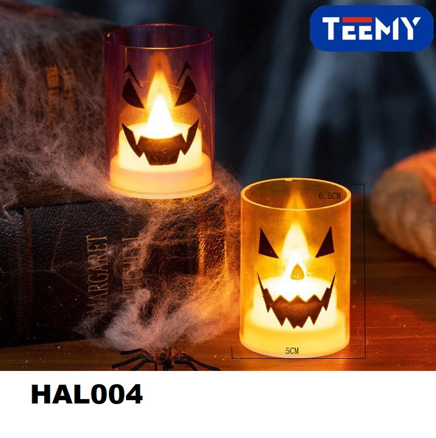 FANTASMITA LUMINOSO PAQUETE 12 PIEZAS (HAL004) 1