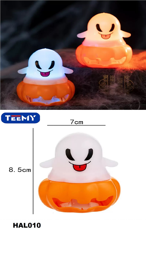 FANTASMITA LUMINOSO PAQUETE 12 PIEZAS (HAL010)