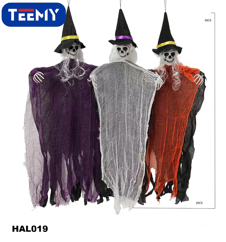 FANTASMA  DECORACION HALLOWEEN , PRECIO PUBLICADO ES AL POR MAYOR Y DEBEN SER 3 UNIDADES DEL MISMO  (HAL019) 1