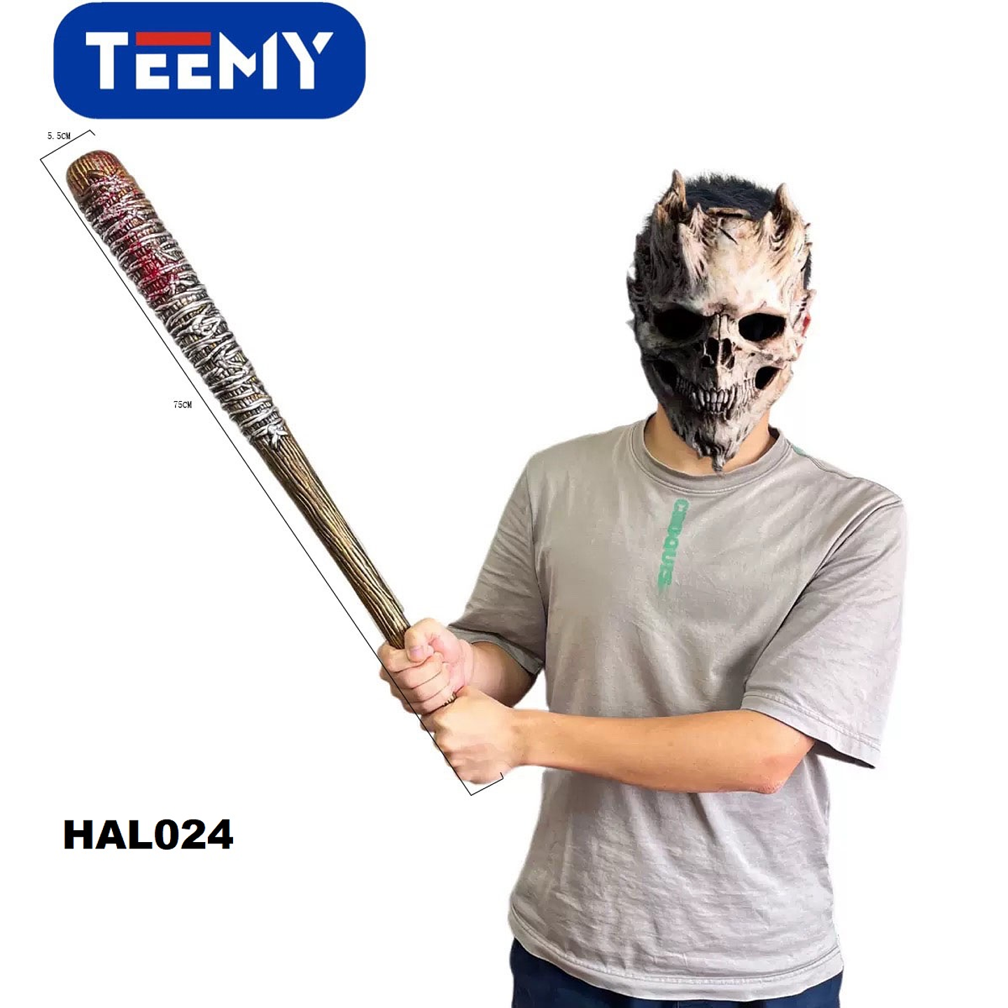 BATE ACCESORIO DISFRAZ HALLOWEEN, PRECIO PUBLICADO ES AL POR MAYOR Y DEBEN SER 3 UNIDADES DEL MISMO  (HAL024) 1