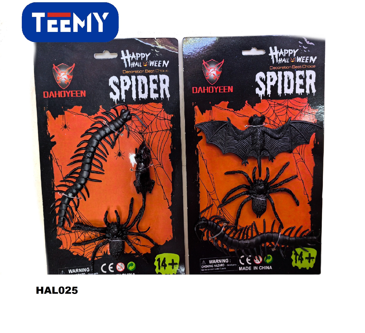 ARAÑAS HALLOWEEN, PAQUETE 12 PIEZAS (HAL025) 1