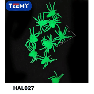 ARAÑAS HALLOWEEN, PAQUETE 12 PIEZAS