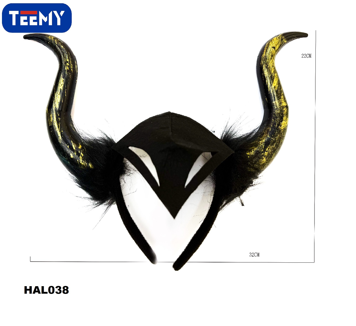 CINTILLO HALLOWEEN CUERNOS  PRECIO PUBLICADO ES AL POR MAYOR Y DEBEN SER 3 UNIDADES DEL MISMO  (HAL038) 1