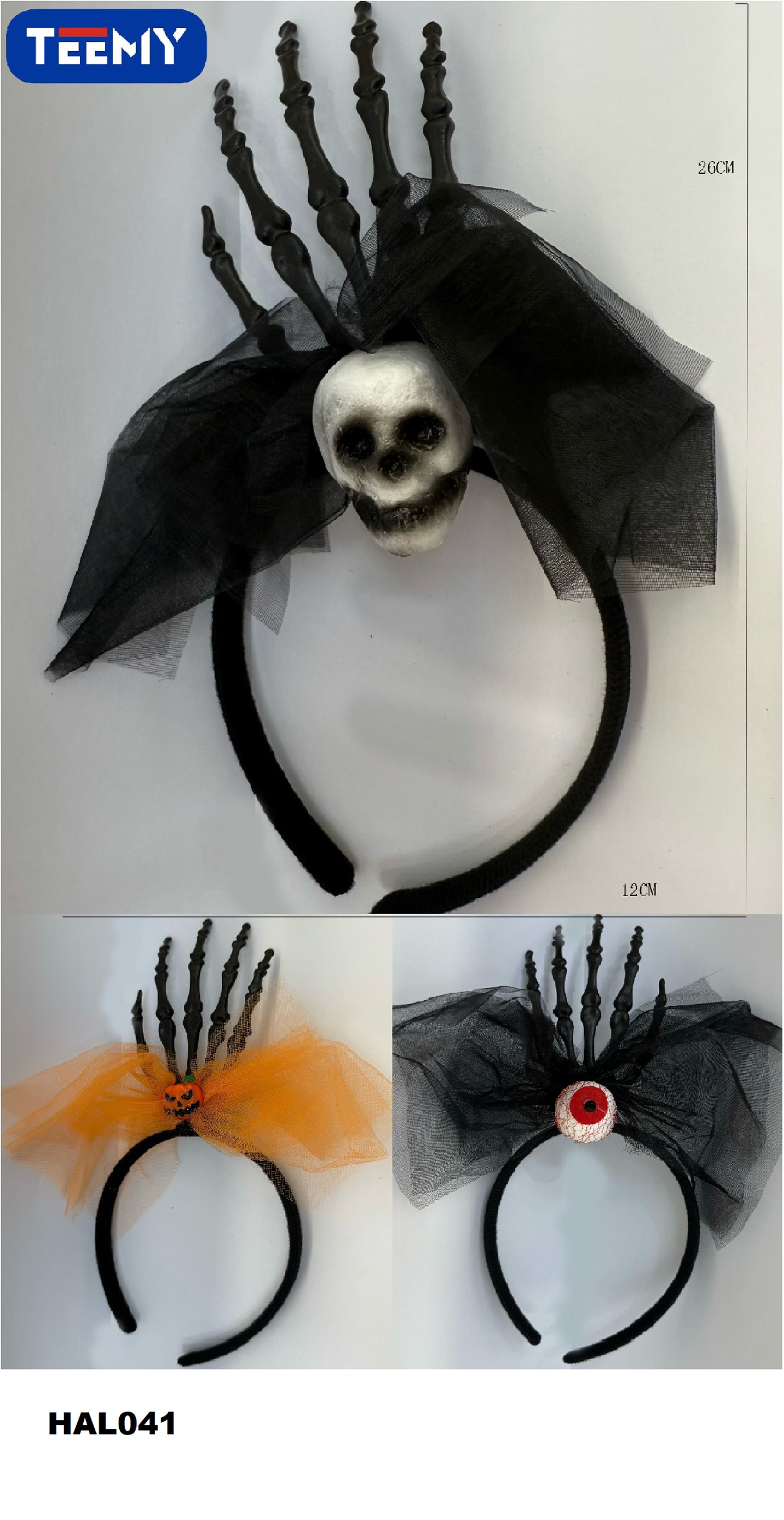 CINTILLO HALLOWEEN VARIADOS PRECIO PUBLICADO ES AL POR MAYOR Y DEBEN SER 3 UNIDADES DEL MISMO  (HAL041) 1