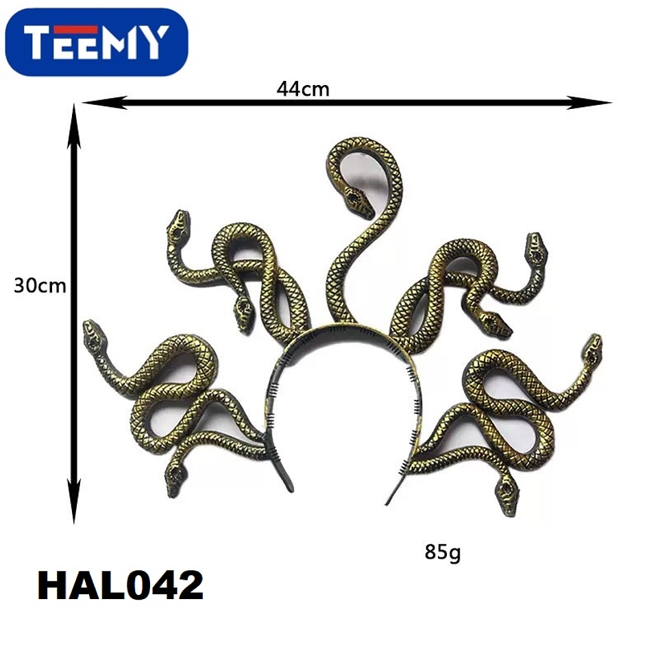 CINTILLO HALLOWEEN SERPIENTES PRECIO PUBLICADO ES AL POR MAYOR Y DEBEN SER 3 UNIDADES DEL MISMO  (HAL042) 1