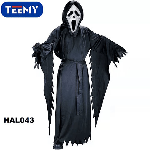 TRAJE SCARY MOVIE TALLA XL , PRECIO PUBLICADO ES AL POR MAYOR Y DEBEN SER 3 UNIDADES DEL MISMO  (HAL043)